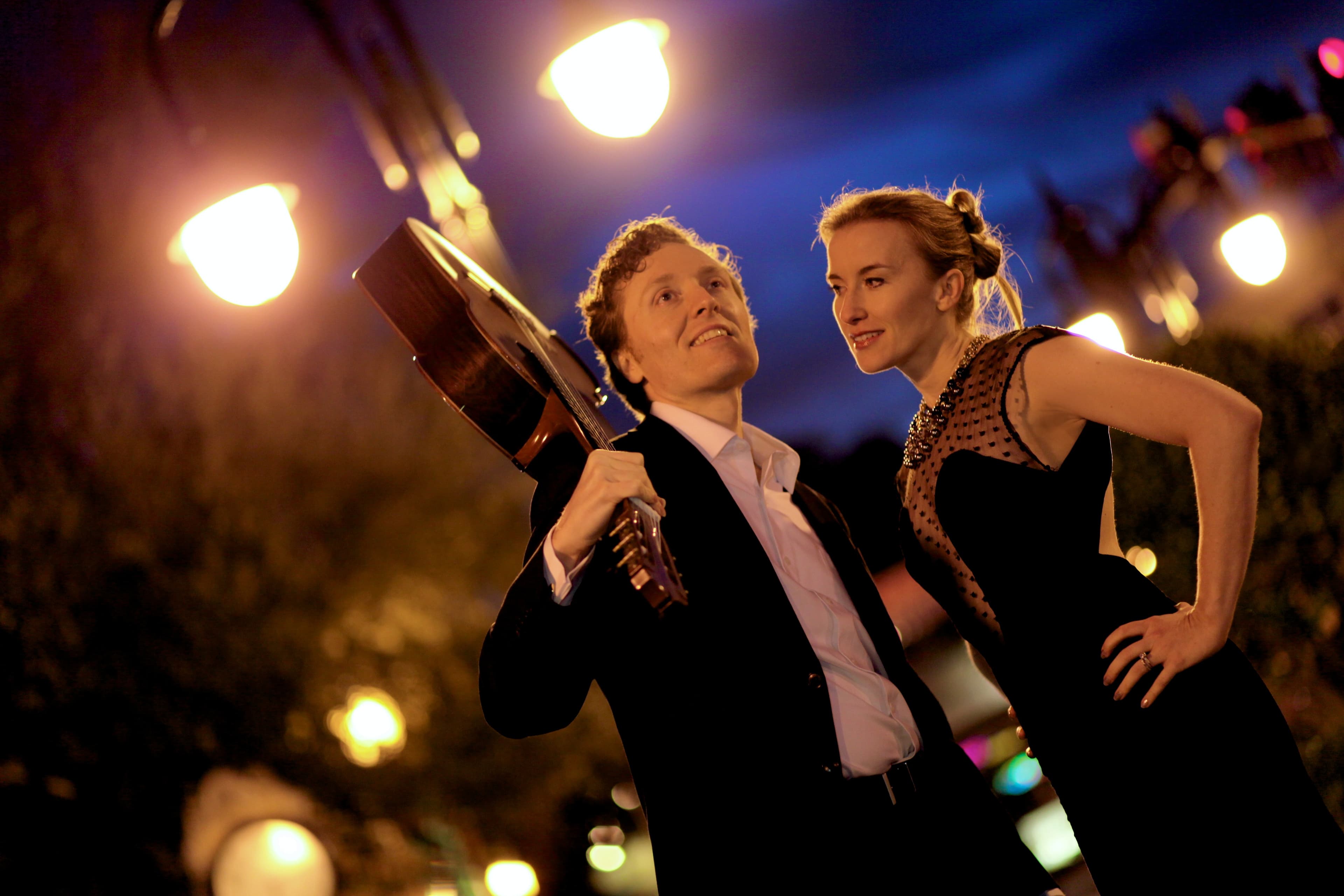 Soprano and classical guitarist